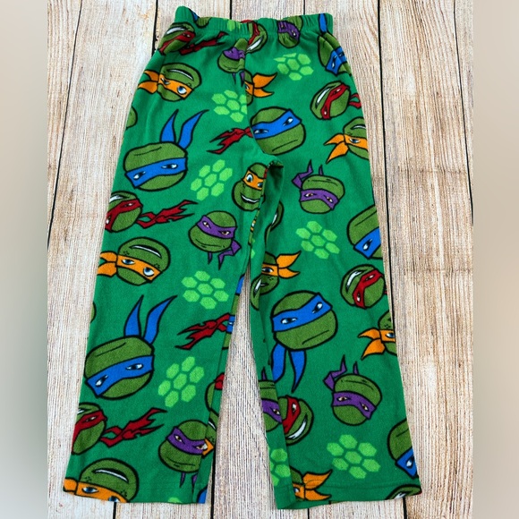 Scooby Doo & Ninja Turtles Pajama Sleep Pants Kids Size Small/Medium Lot of 2 - Picture 2 of 7